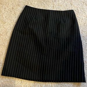 Pin stripe skirt